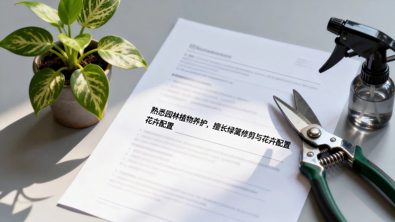 绿化简历怎么写,园林绿化简历自我评价怎么写?-图3 绿化简历怎么写,园林绿化简历自我评价怎么写?-图3