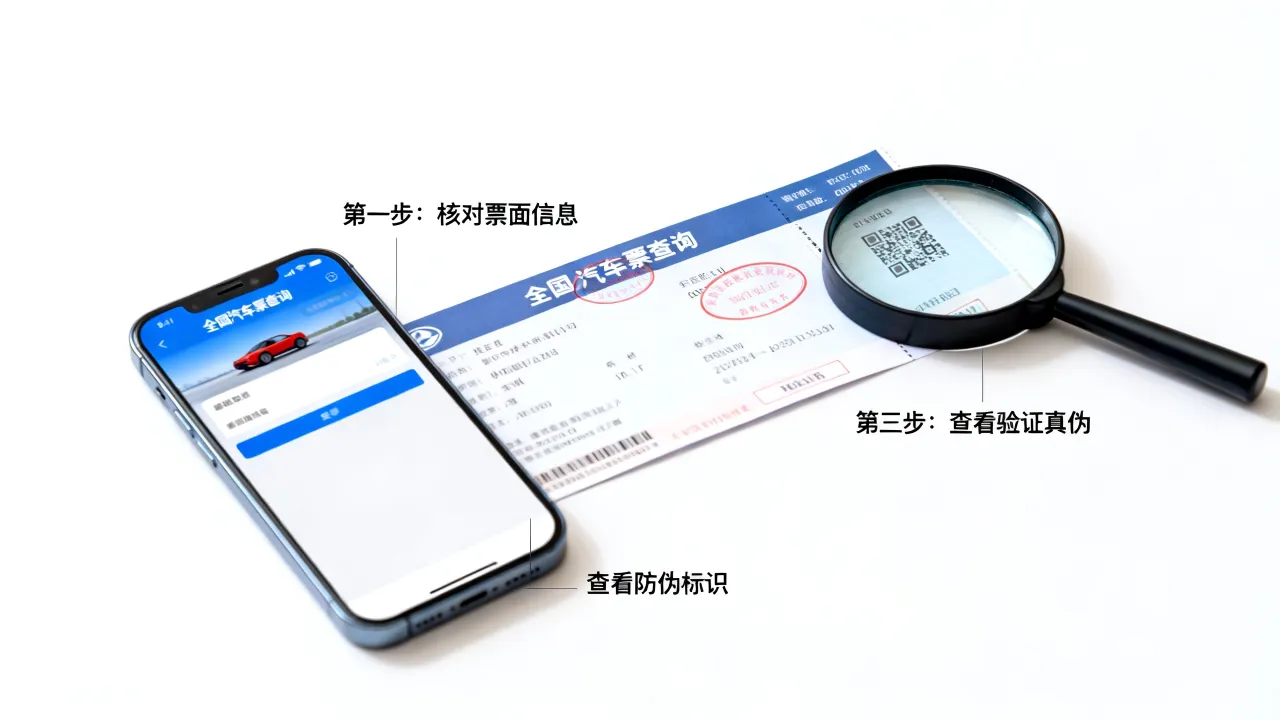 汽车票如何查真伪查询?车票真假怎么验证辨别-图2 汽车票如何查真伪查询?车票真假怎么验证辨别-图2