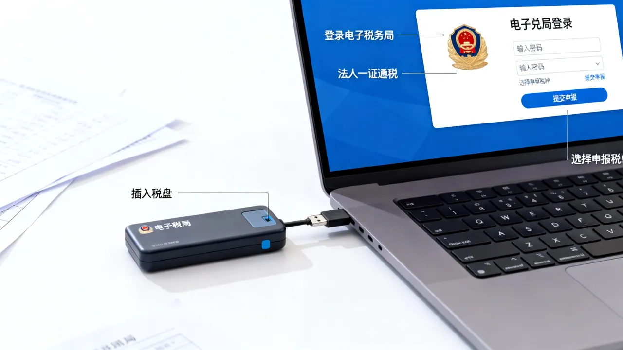 法人一证通如何报税,法人一证通网上报税具体流程是什么?