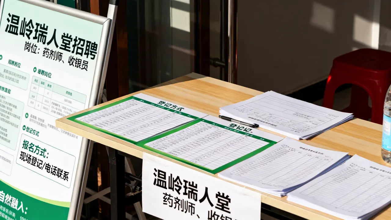 温岭瑞人堂招聘最新信息有哪些，温岭瑞人堂招聘怎么报名-图3