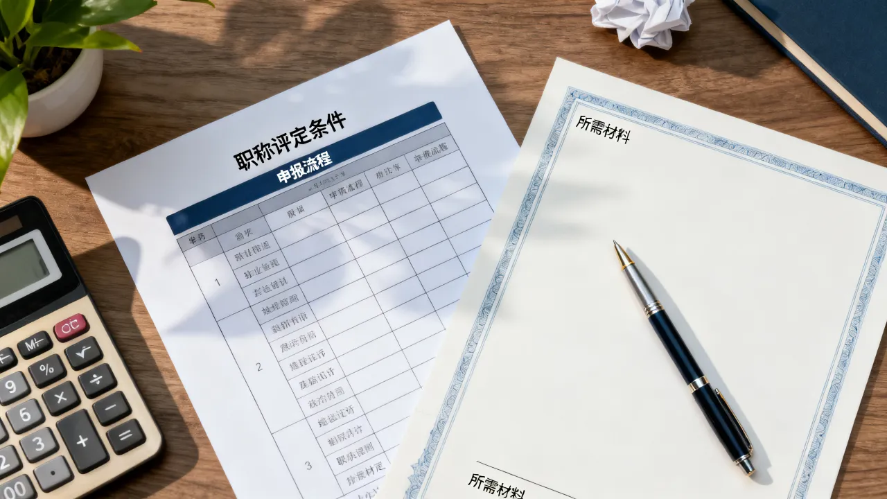 人事部职称评定条件及流程是什么,职称评定需要哪些材料