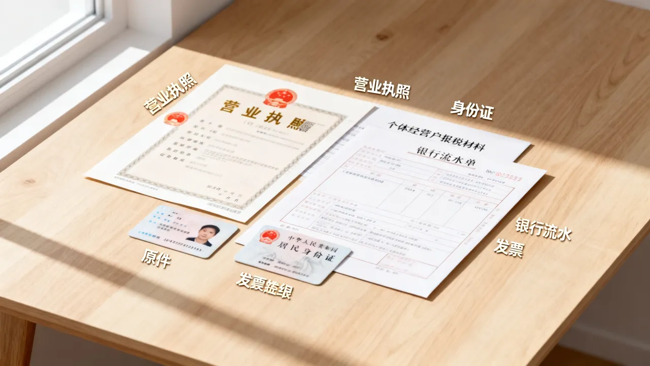 个体经营户如何报税,个体户报税需要准备哪些材料?