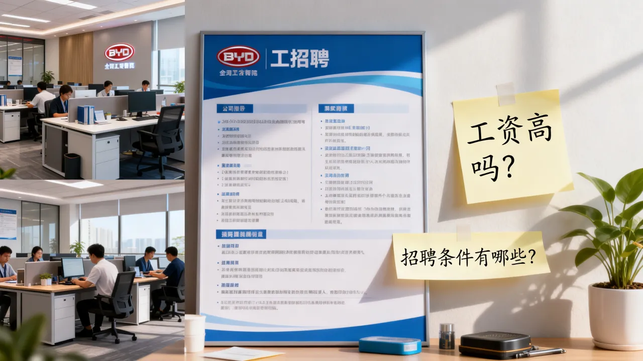 惠州响水河比亚迪招聘工资高吗?,比亚迪招聘条件要求有哪些?-图3 惠州响水河比亚迪招聘工资高吗?,比亚迪招聘条件要求有哪些?-图3
