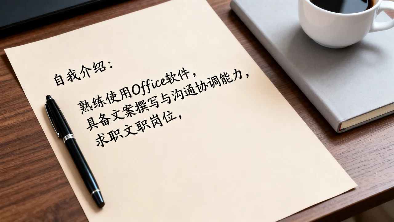 找文职怎么写简历,文职简历的自我介绍怎么写?