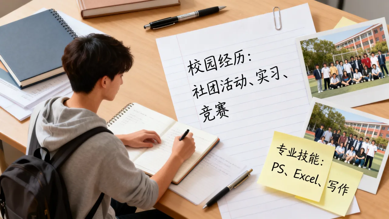 大学生在校简历怎么写好，校园经历范文-图2