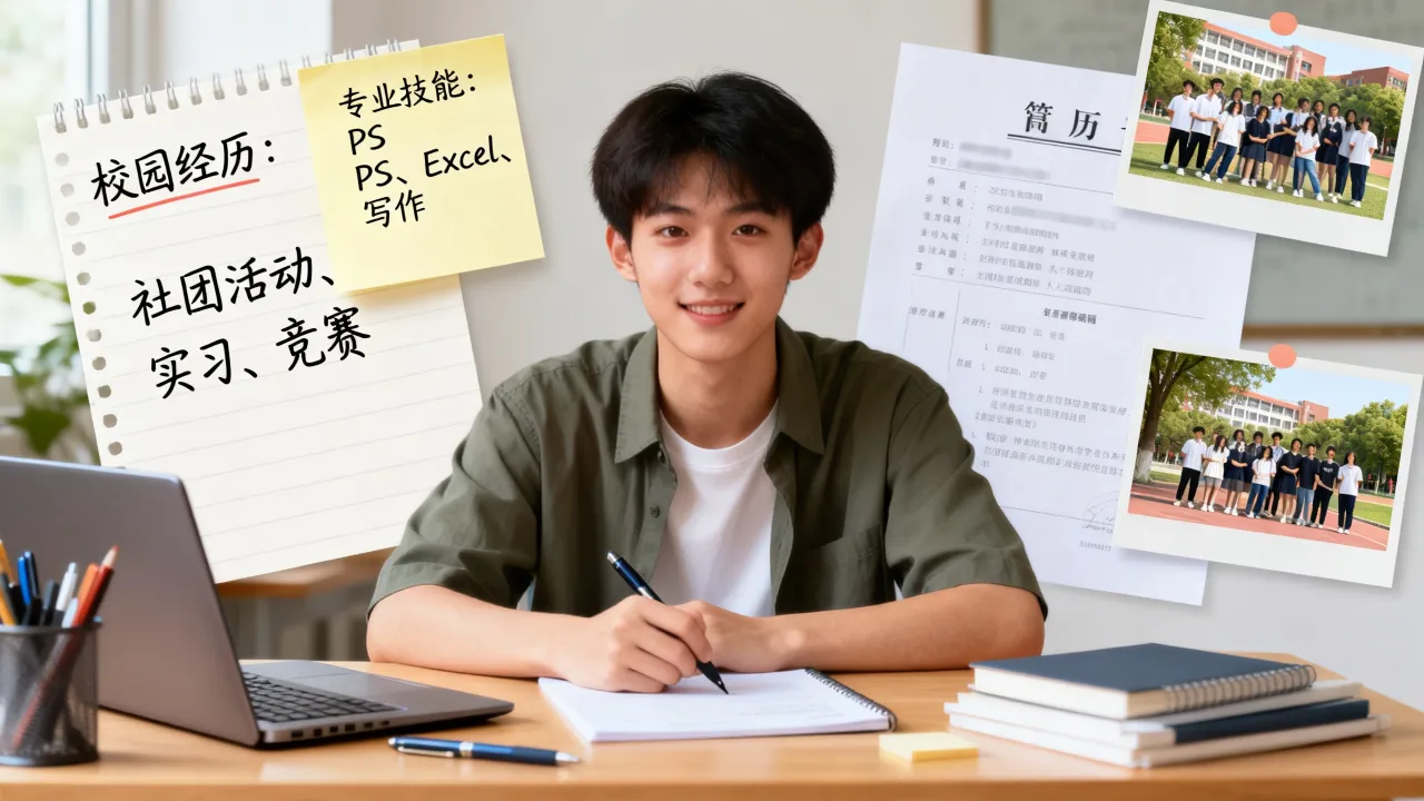 大学生在校简历怎么写好，校园经历范文-图3