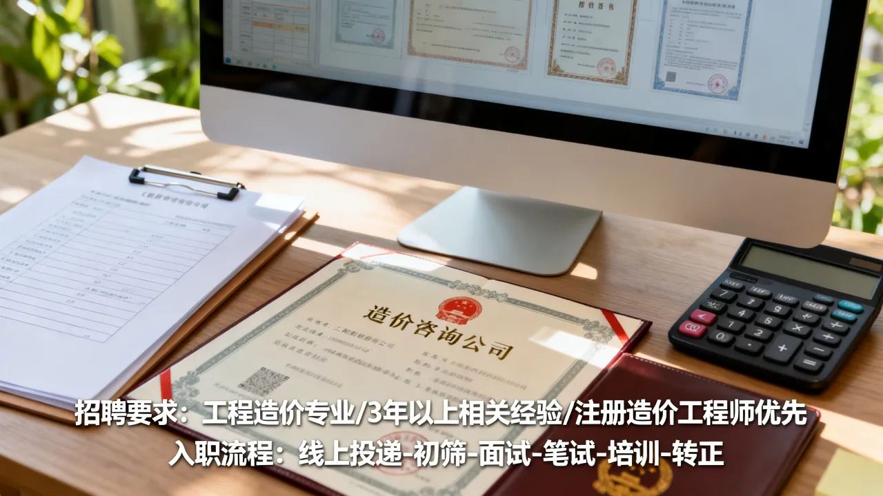山西造价咨询公司招聘要求高吗?如何顺利入职?