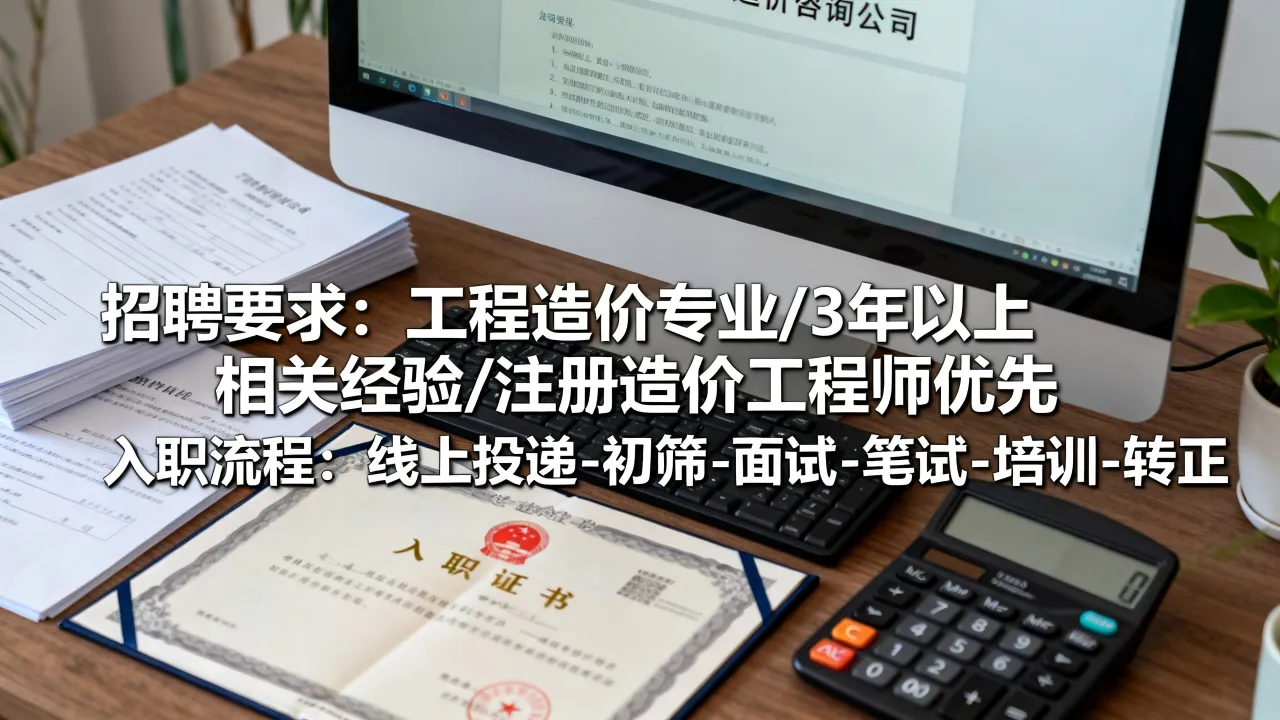 山西造价咨询公司招聘要求高吗?如何顺利入职?-图3 山西造价咨询公司招聘要求高吗?如何顺利入职?-图3