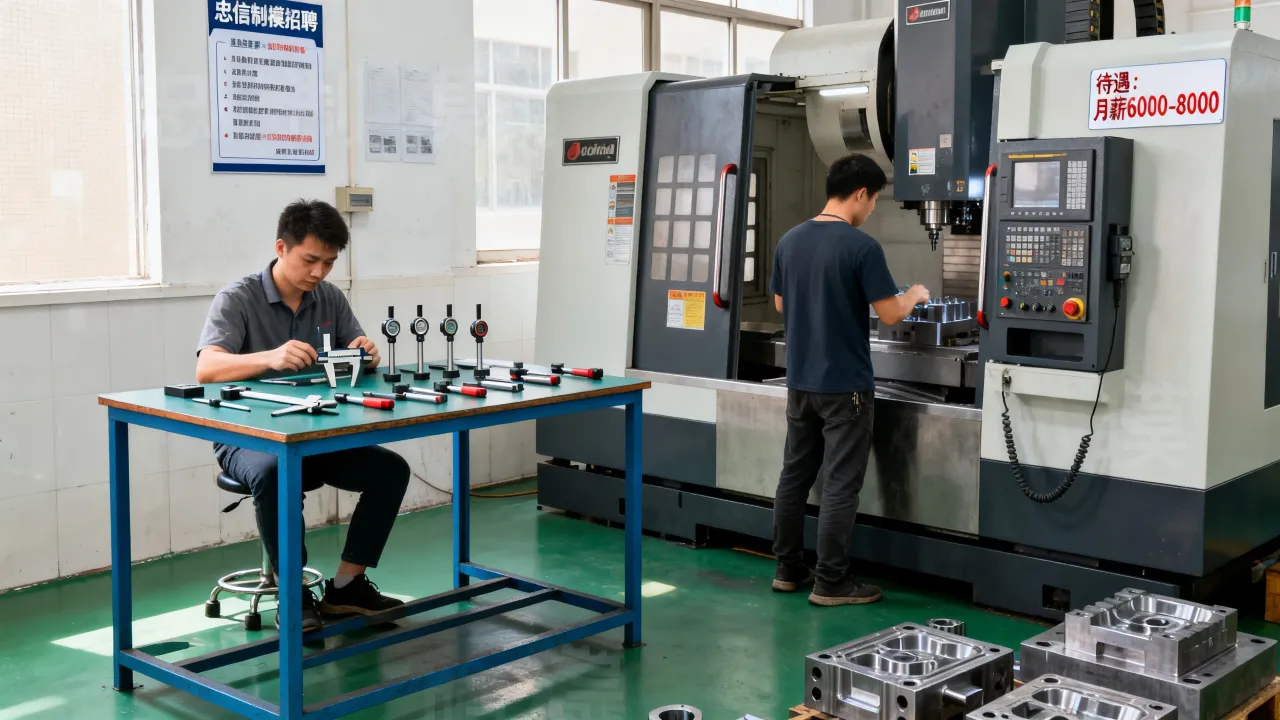 东莞忠信制模招聘待遇怎么样？制模厂工作好不好