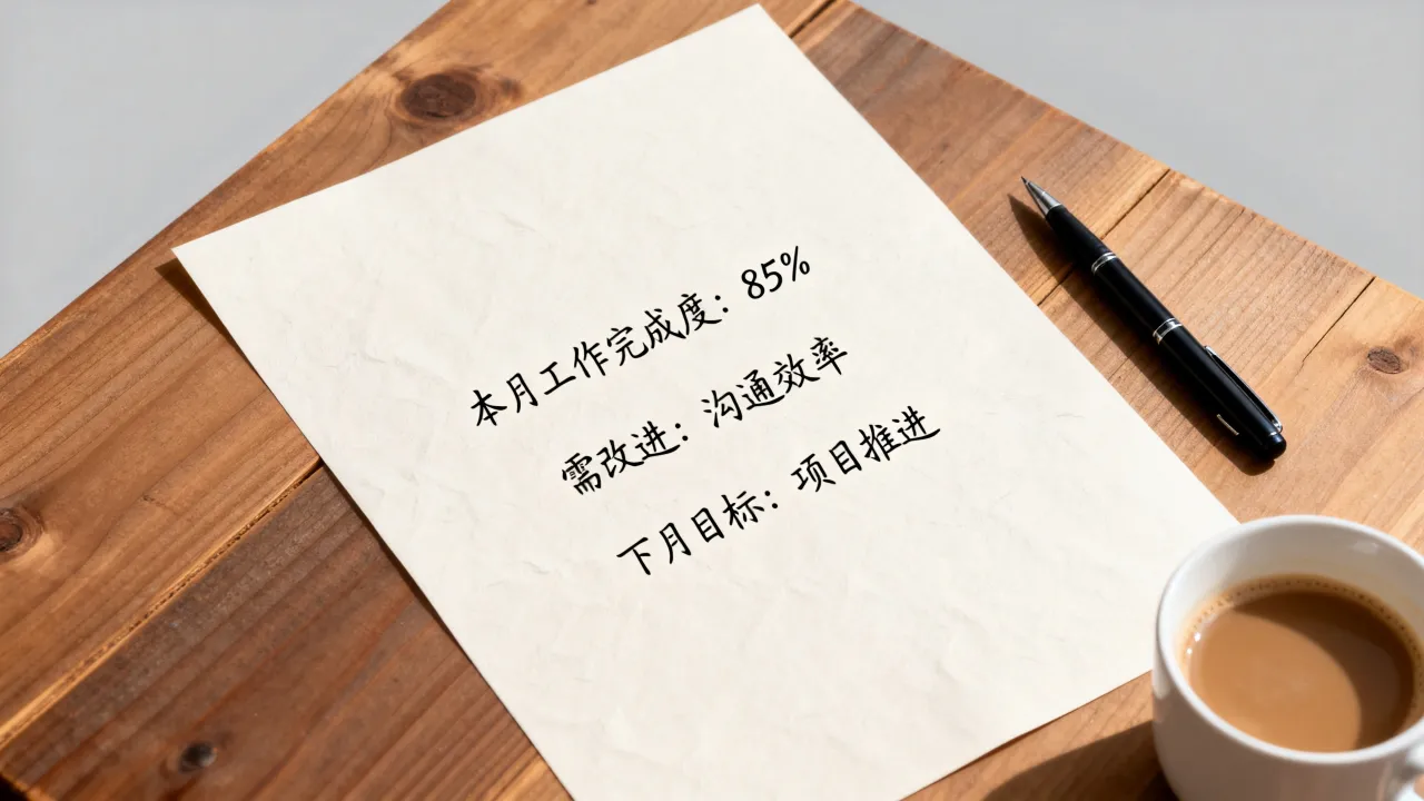 本月自我评价怎么写-图3 本月自我评价怎么写-图3