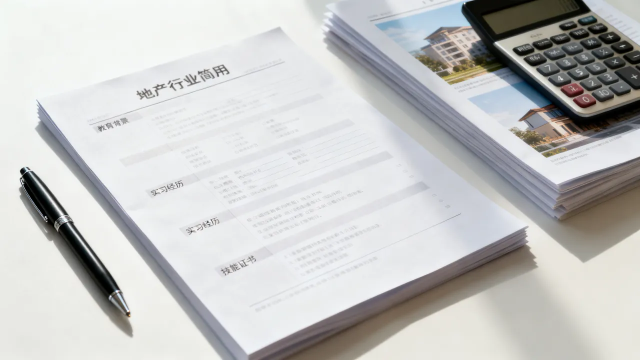 地产行业简历怎么写？没有经验如何突出优势，招聘官最看重哪些内容？
