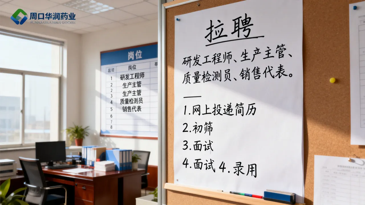 周口华润药业最新招聘有哪些岗位,怎么去应聘-图3 周口华润药业最新招聘有哪些岗位,怎么去应聘-图3