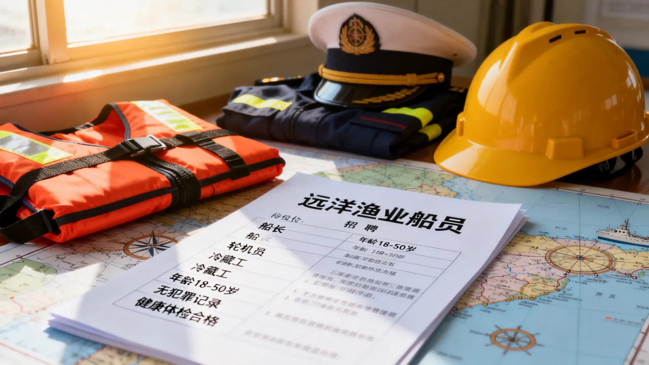 舟山远洋渔业公司招聘有哪些岗位，舟山远洋船员招聘条件要求？