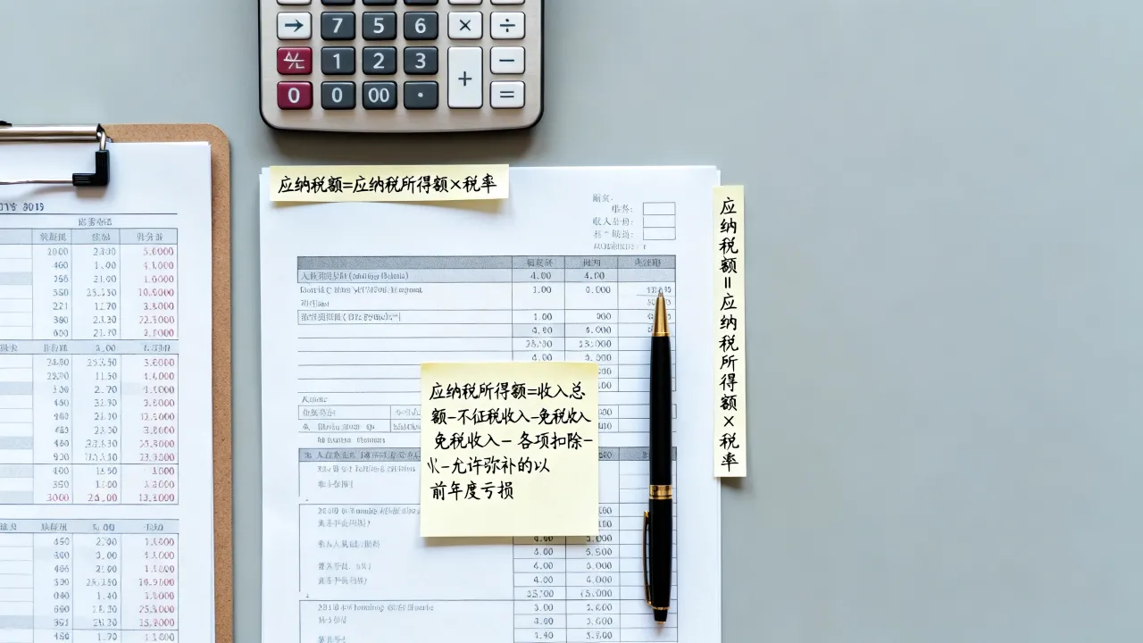 如何算企业所得税,企业所得税计算公式及税率怎么算?-图2 如何算企业所得税,企业所得税计算公式及税率怎么算?-图2