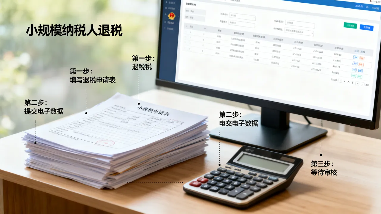 小规模纳税人如何退税？退税条件流程及账务处理详解-图2