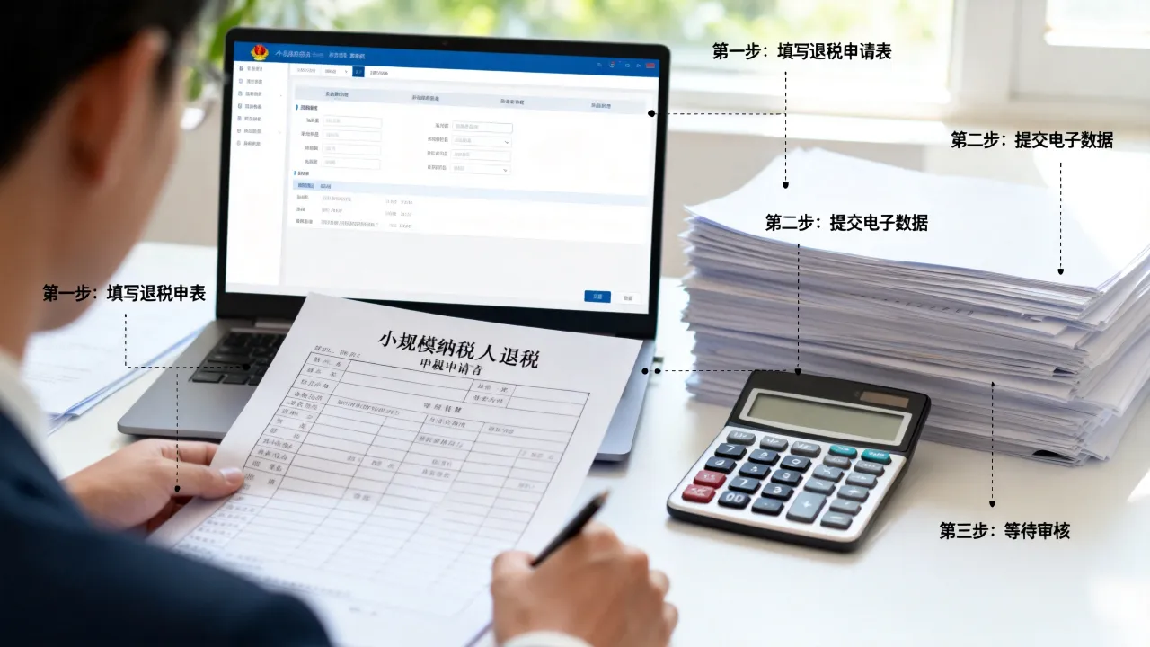小规模纳税人如何退税？退税条件流程及账务处理详解-图3