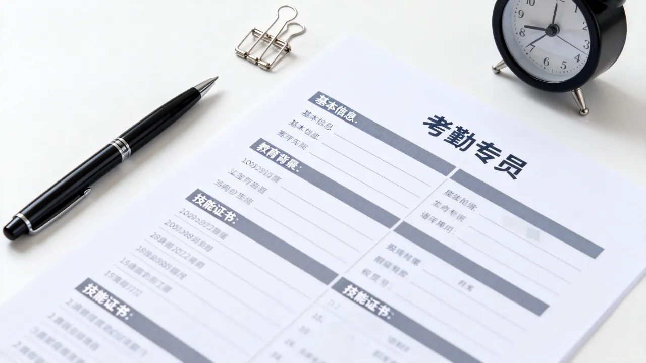 考勤专员简历怎么写，没有经验如何写好考勤专员简历？-图3
