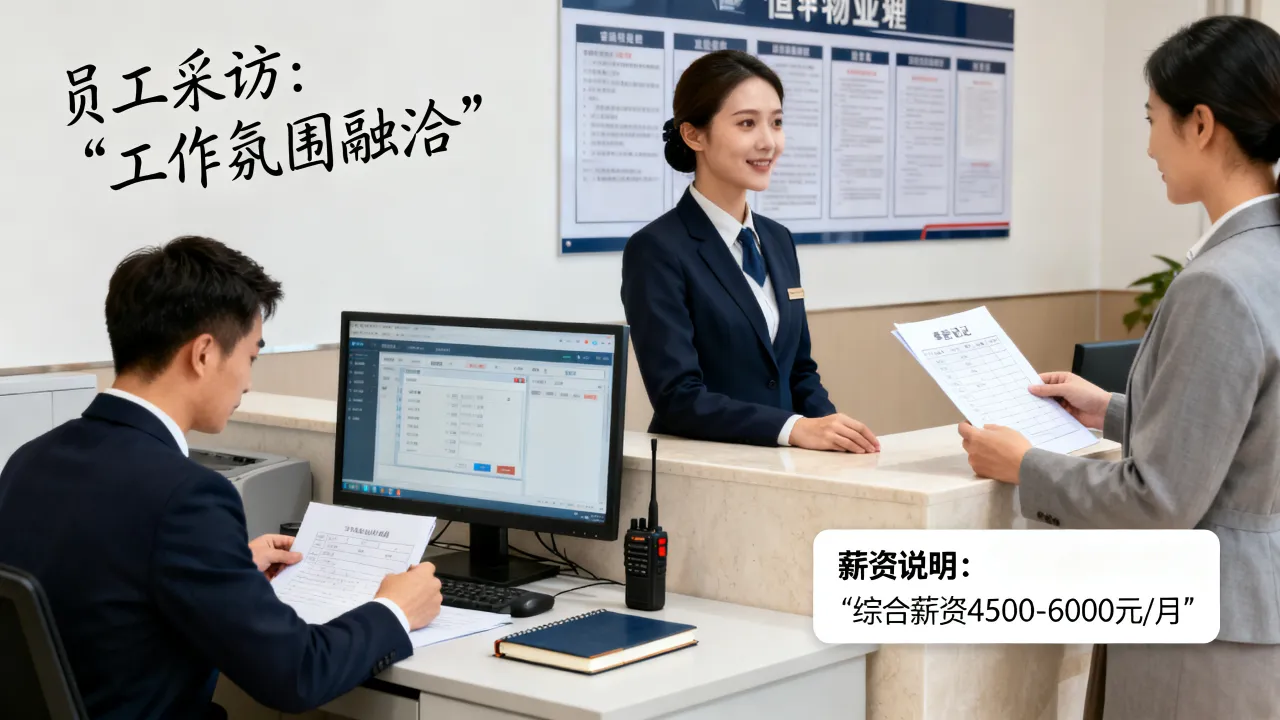 恒博物业上班怎么样，工资待遇好不好？-图3