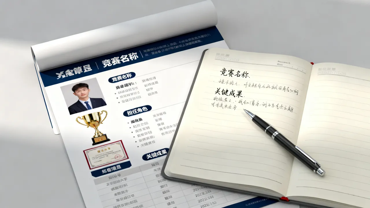 简历中比赛怎么写?竞赛经历如何描述才能吸引HR?
