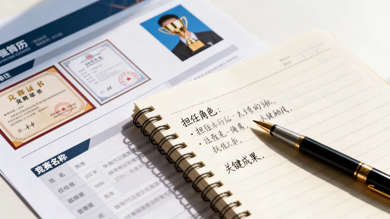 简历中比赛怎么写?竞赛经历如何描述才能吸引HR?-图3 简历中比赛怎么写?竞赛经历如何描述才能吸引HR?-图3