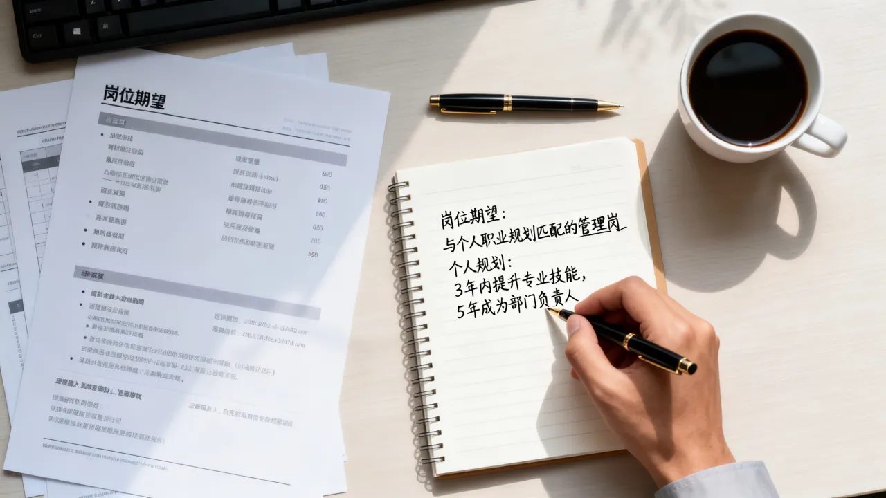 求职预期怎么写范文,岗位期望与个人规划如何写?-图2 求职预期怎么写范文,岗位期望与个人规划如何写?-图2