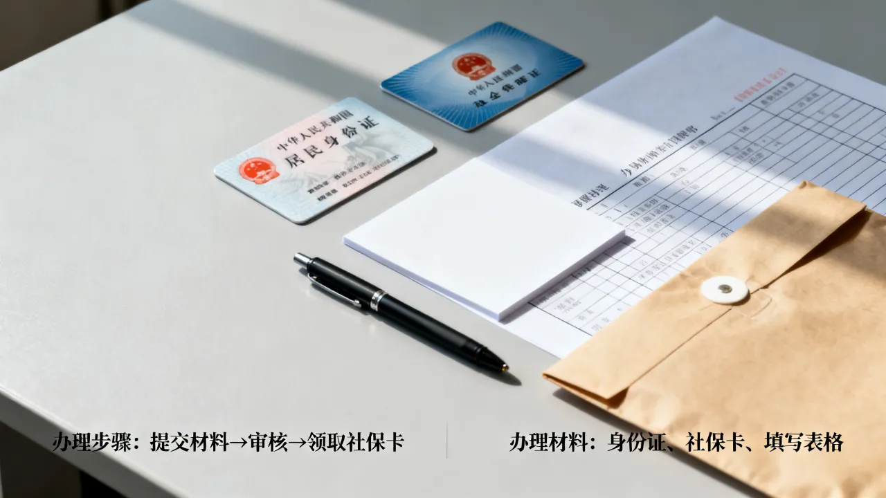 人事办社保怎么办，办理时需要准备哪些材料和手续