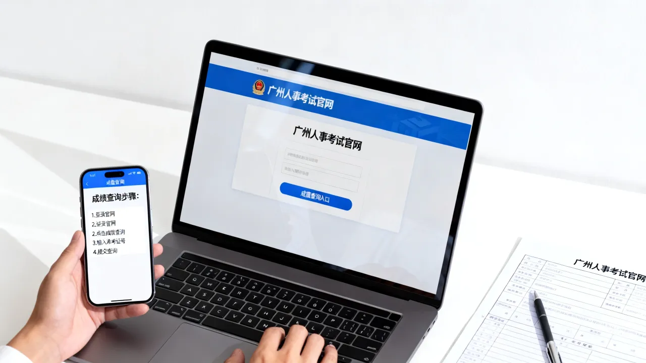 广州人事考试官网是什么？怎么快速查询考试成绩？