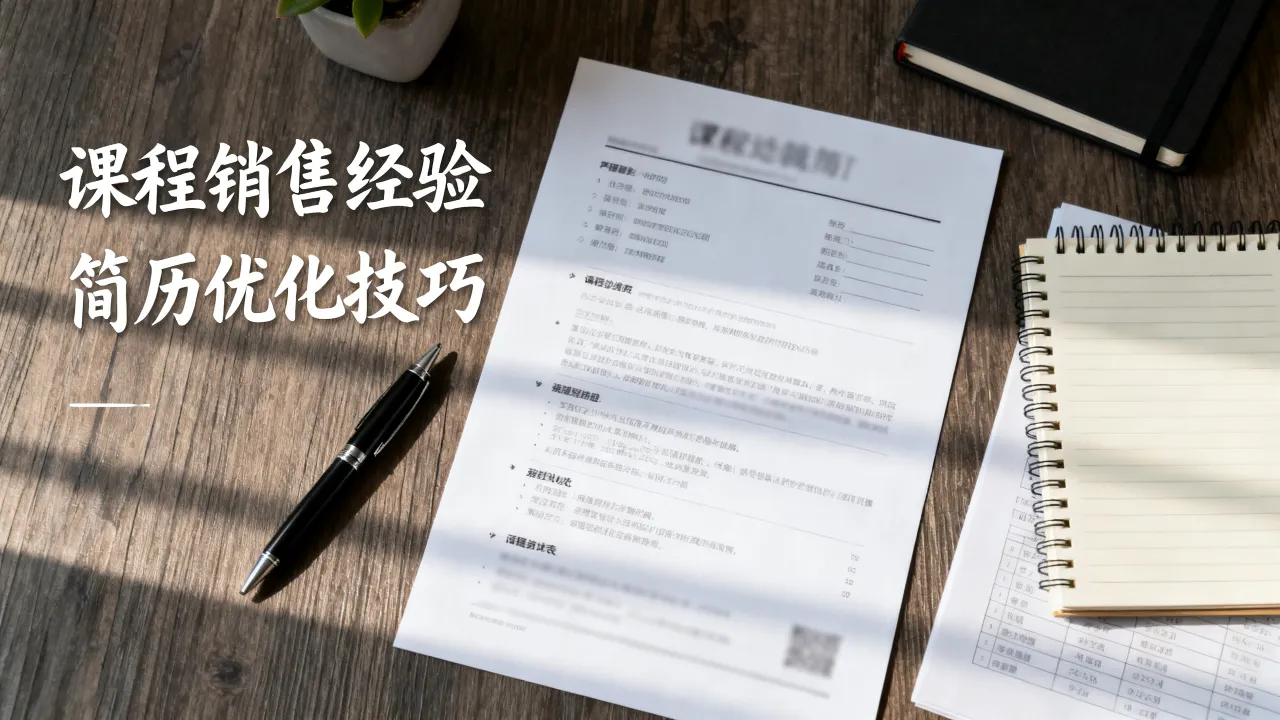 卖课程怎么写入简历好?有哪些实用技巧-图3 卖课程怎么写入简历好?有哪些实用技巧-图3