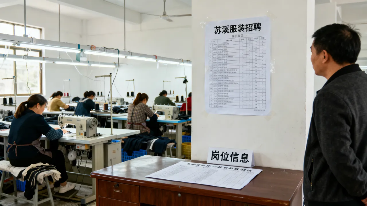 最新义乌苏溪服装招聘信息有哪些？怎么找靠谱的