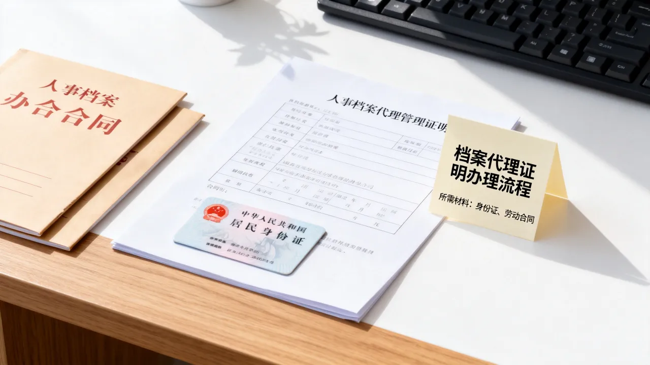 人事档案代理管理证明怎么开?,档案代理证明在哪里办理-图2 人事档案代理管理证明怎么开?,档案代理证明在哪里办理-图2