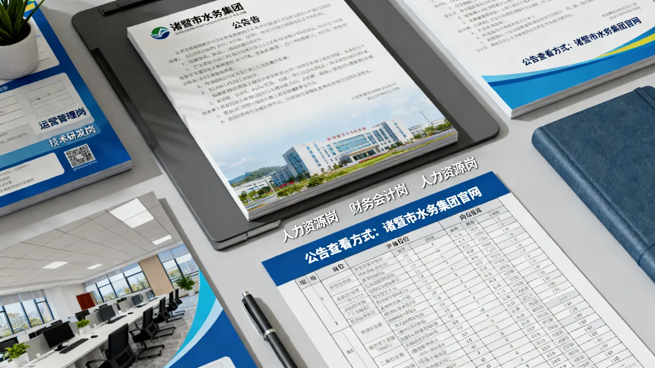 诸暨市水务集团招聘有哪些岗位?诸暨市水务集团招聘公告在哪看