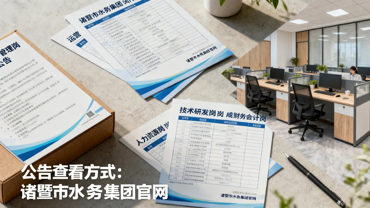 诸暨市水务集团招聘有哪些岗位?诸暨市水务集团招聘公告在哪看-图3 诸暨市水务集团招聘有哪些岗位?诸暨市水务集团招聘公告在哪看-图3