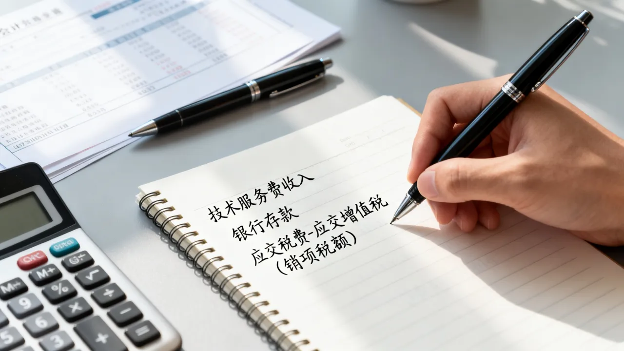 技术服务费如何做账,企业会计分录怎样写才正确?-图2 技术服务费如何做账,企业会计分录怎样写才正确?-图2
