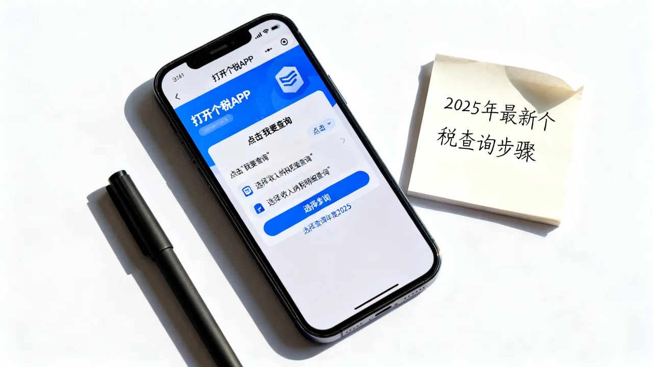 如何查看个人所得税?个税查询app哪个最准确,2025年最新操作步骤
