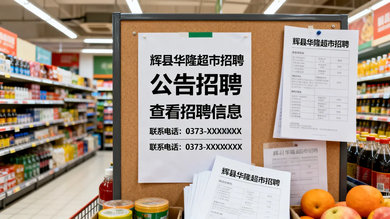 辉县华隆超市招聘信息在哪看？电话多少-图1