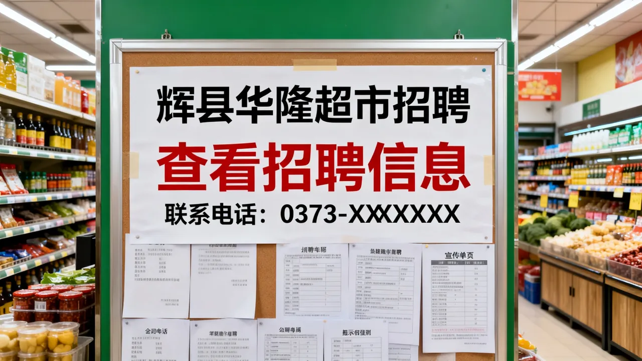辉县华隆超市招聘信息在哪看？电话多少-图2