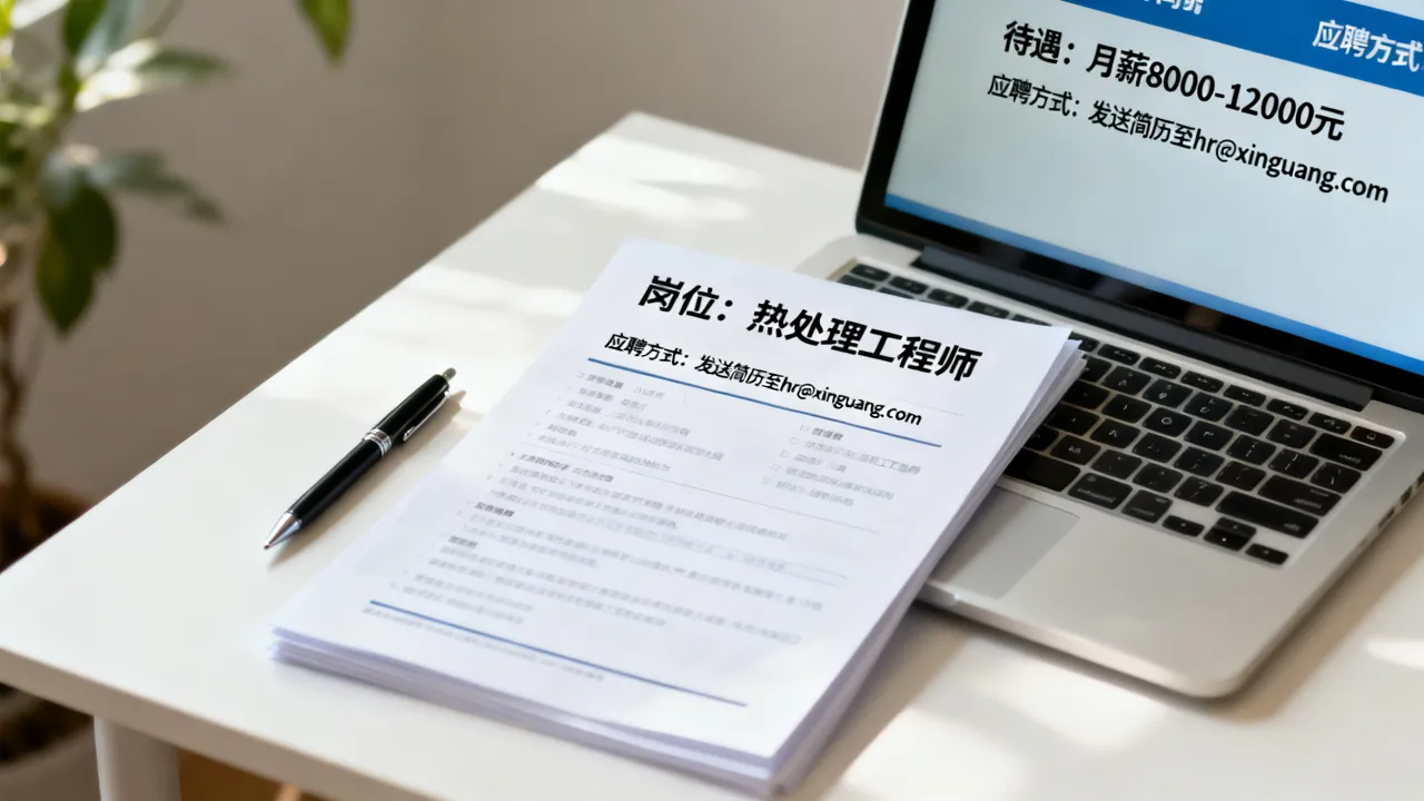鑫光热处理招聘信息是什么?待遇好不好,怎么应聘