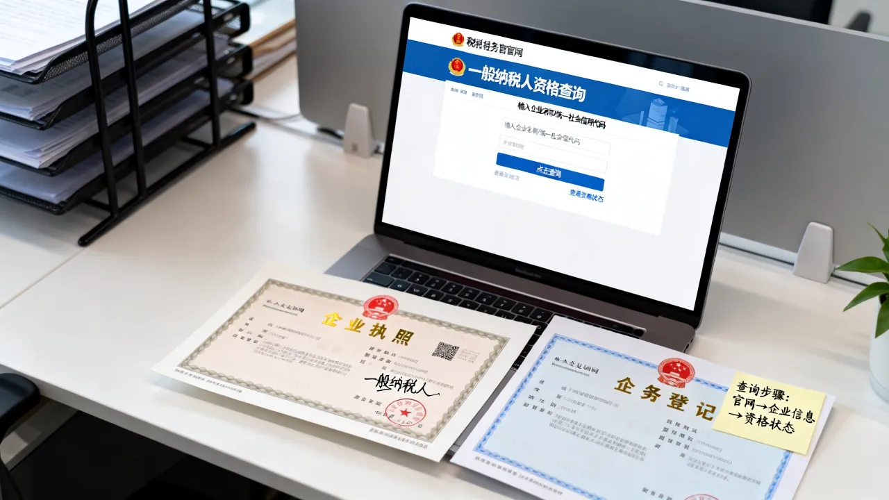 如何查是否一般纳税人,怎么查询企业一般纳税人资格?