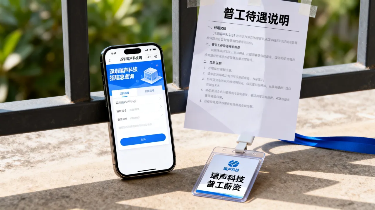 深圳瑞声科技招聘信息怎么查,瑞声科技普工待遇好不好?-图2 深圳瑞声科技招聘信息怎么查,瑞声科技普工待遇好不好?-图2