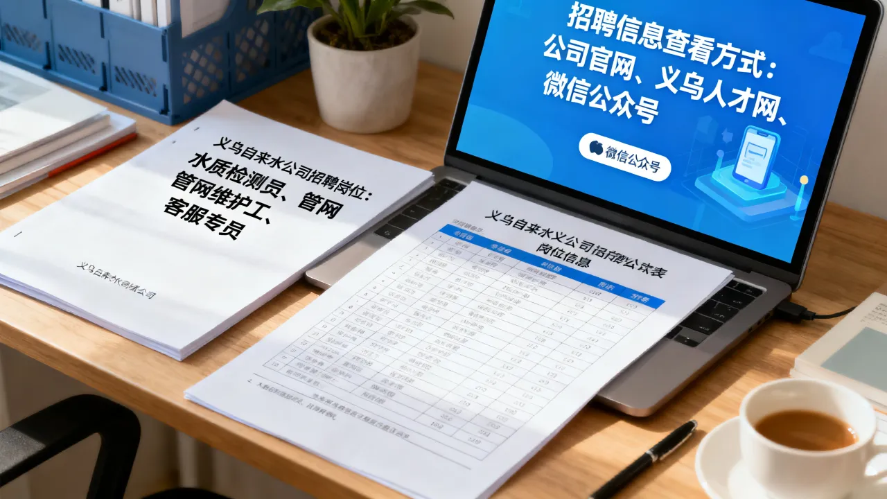 义乌自来水公司招聘有哪些岗位?,义乌自来水公司招聘信息在哪看?