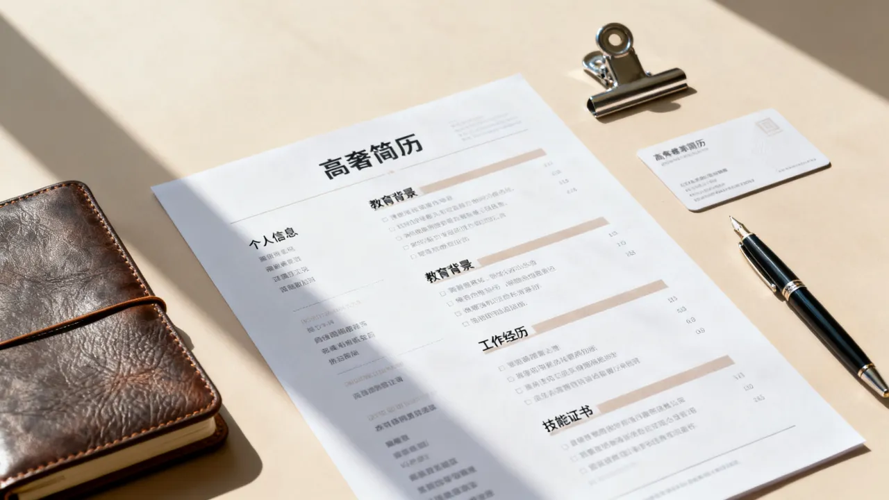 高奢简历怎么写更显档次?,如何制作高奢简历-图2 高奢简历怎么写更显档次?,如何制作高奢简历-图2