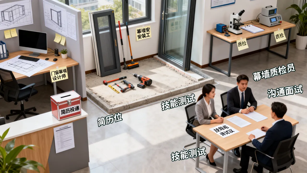 清远科建门窗幕墙招聘有哪些岗位,怎么面试入职-图2 清远科建门窗幕墙招聘有哪些岗位,怎么面试入职-图2