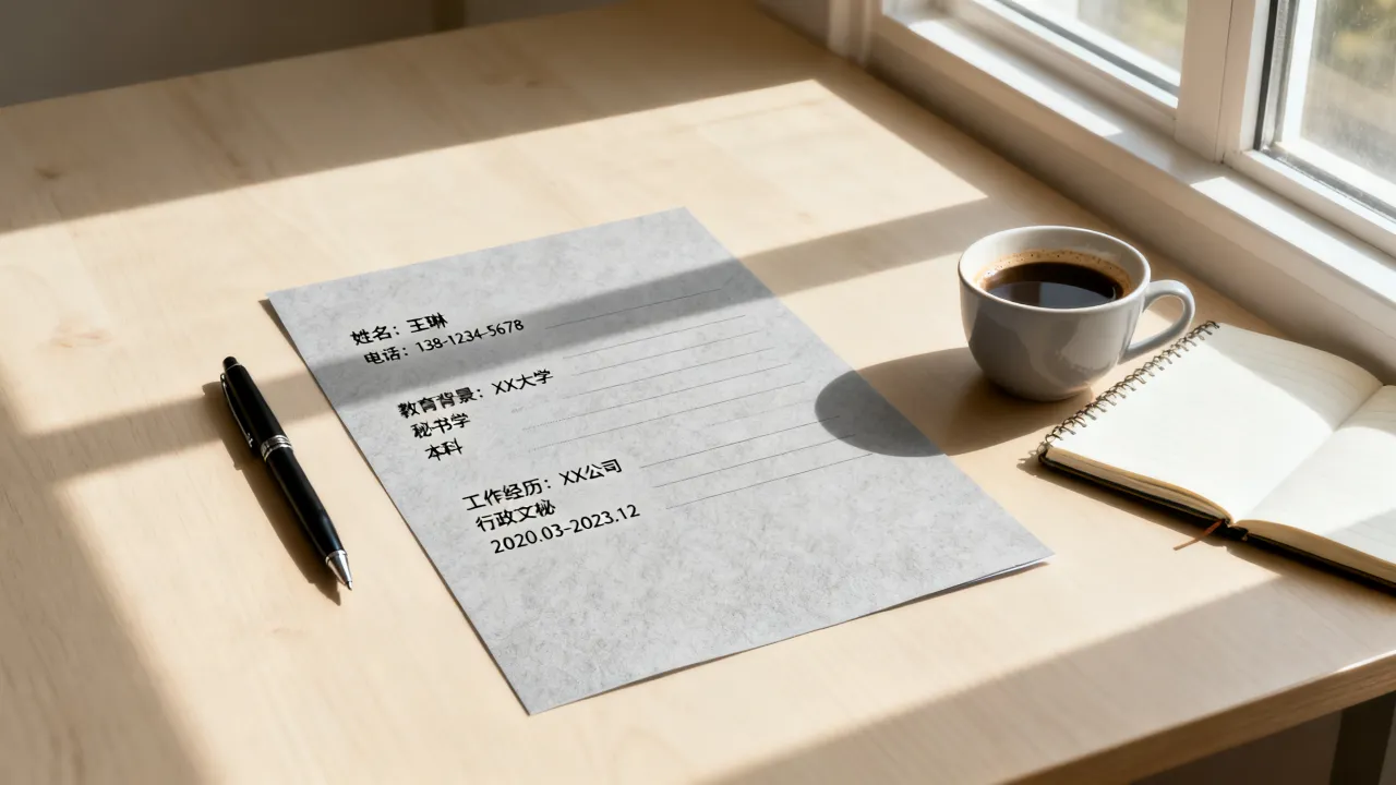 求职文秘简历怎么写,优秀文秘简历的写作技巧有哪些
