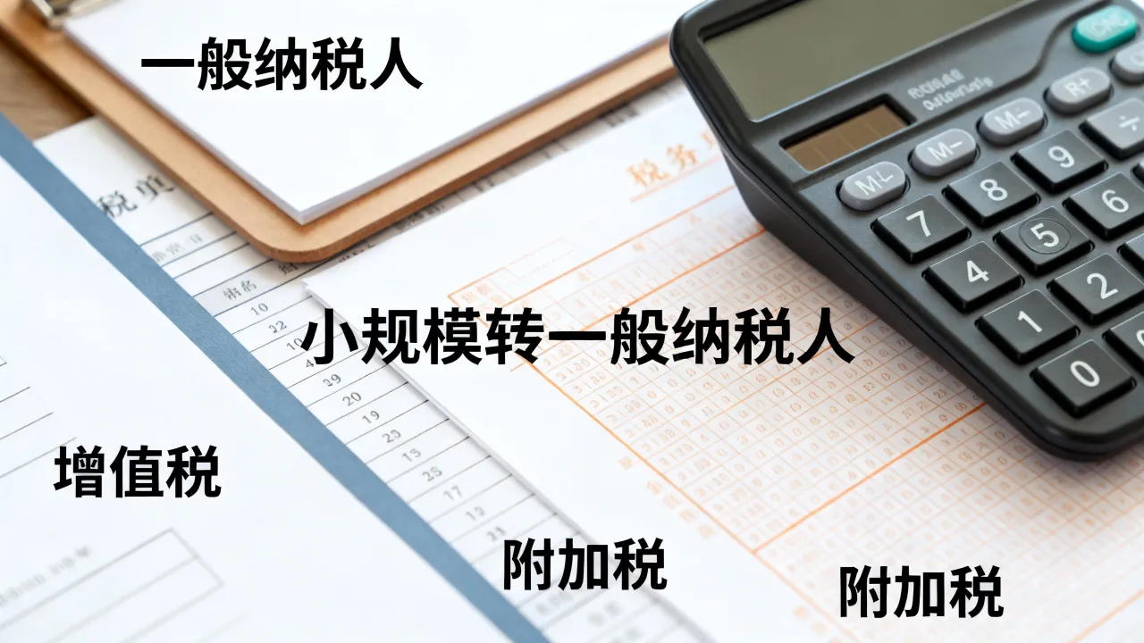 一般纳税人如何算税?小规模转一般纳税人后税负怎么计算,增值税附加税