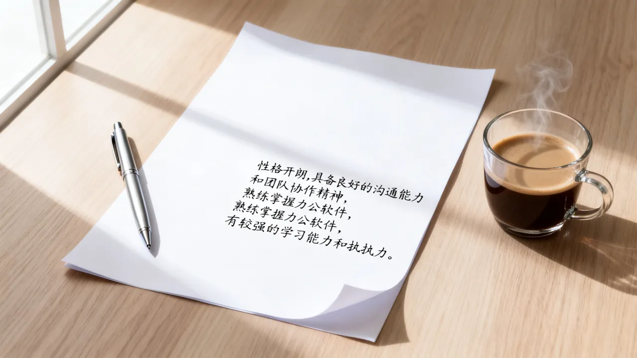 简历开头怎么写?如何用范文模板写出HR青睐的自我评价-图2 简历开头怎么写?如何用范文模板写出HR青睐的自我评价-图2