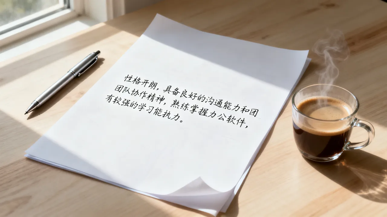简历开头怎么写?如何用范文模板写出HR青睐的自我评价-图3 简历开头怎么写?如何用范文模板写出HR青睐的自我评价-图3