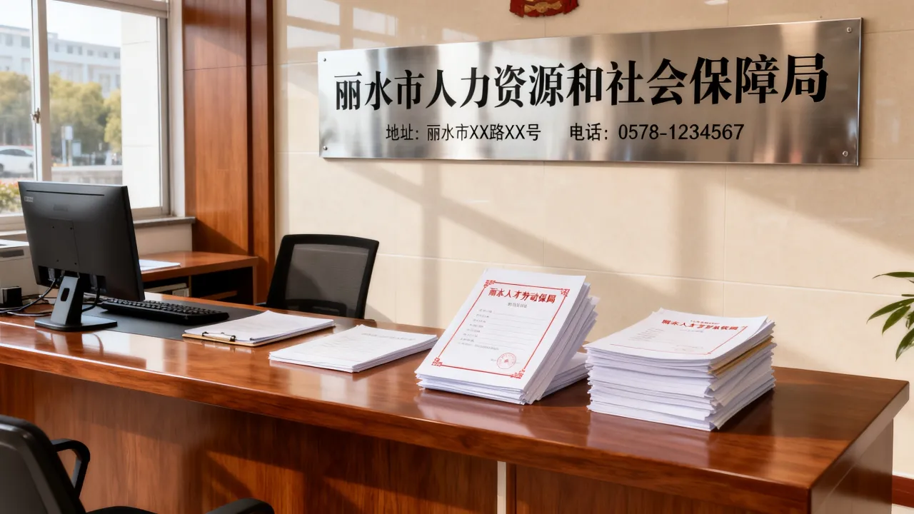 丽水人事劳动保障局地址在哪里,电话多少?