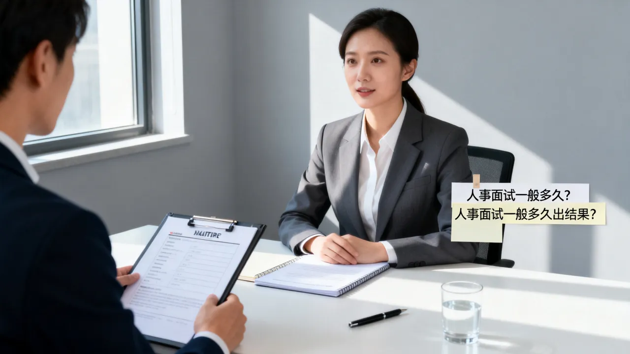 人事面试一般多久?人事面试一般多久出结果?