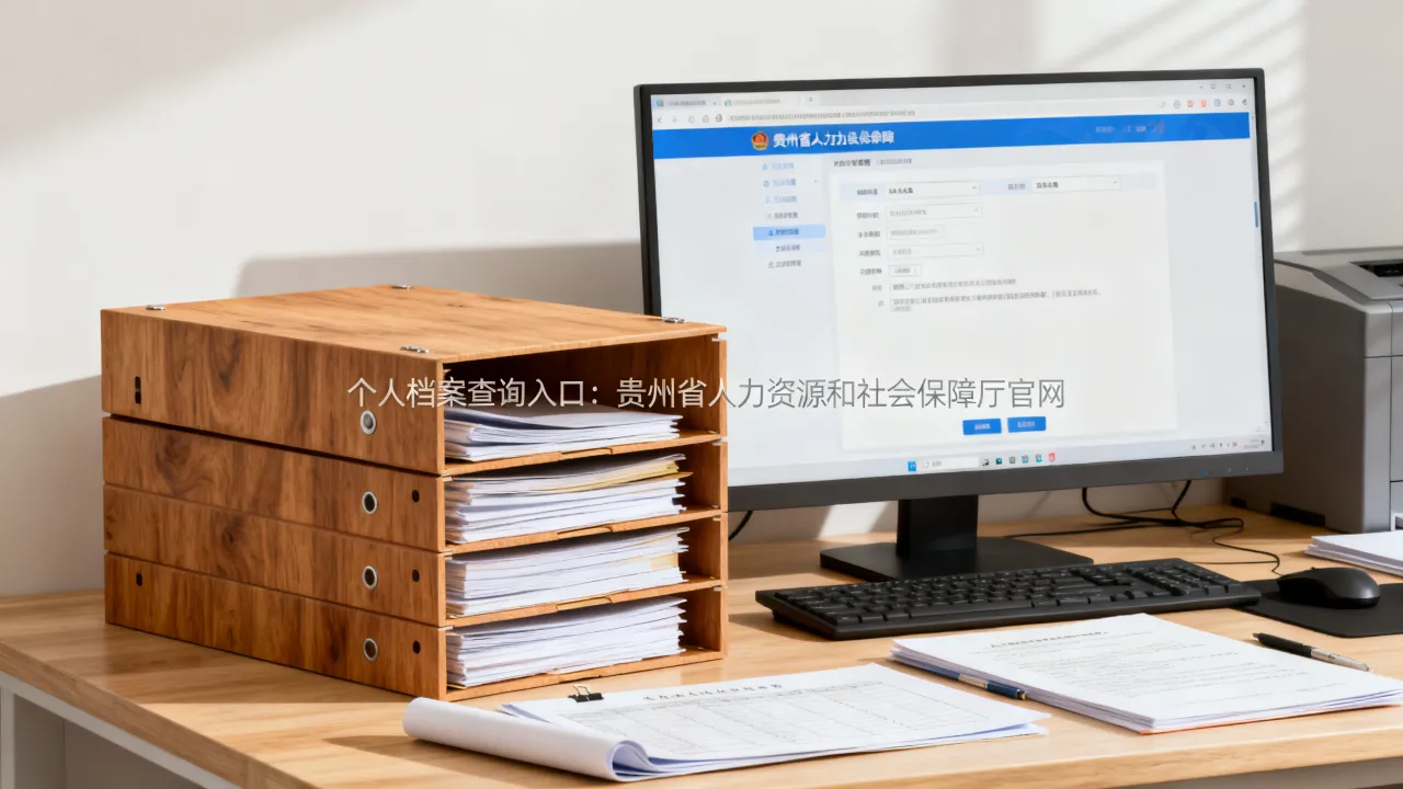 贵州人事档案怎么查?个人档案查询入口在哪