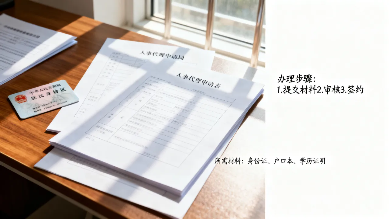 社保局人事代理如何办理,需要什么手续和材料-图2 社保局人事代理如何办理,需要什么手续和材料-图2